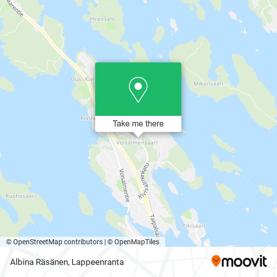 Albina Räsänen map