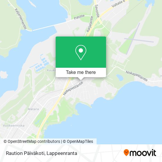 Raution Päiväkoti map