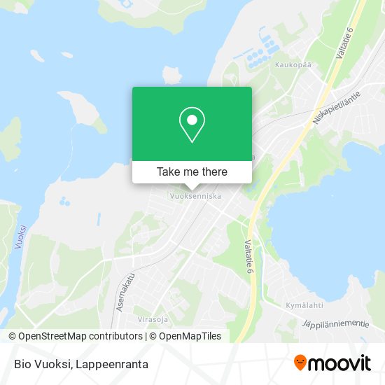 Bio Vuoksi map