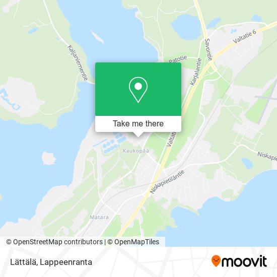 Lättälä map