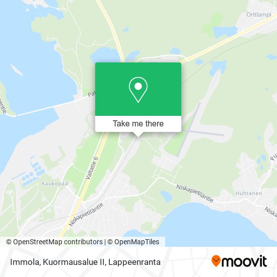 Immola, Kuormausalue II map