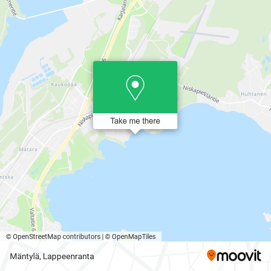 Mäntylä map