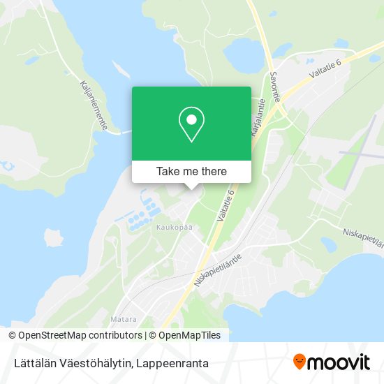 Lättälän Väestöhälytin map