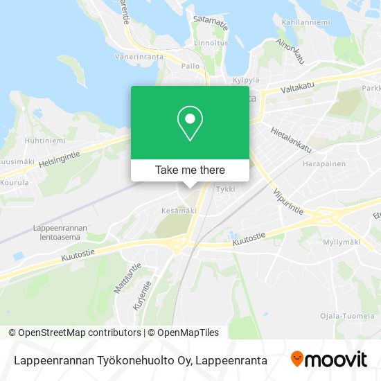 Lappeenrannan Työkonehuolto Oy map