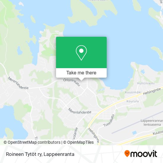 Roineen Tytöt ry map