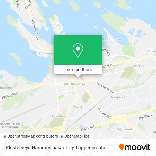 Plusterveys Hammaslääkärit Oy map