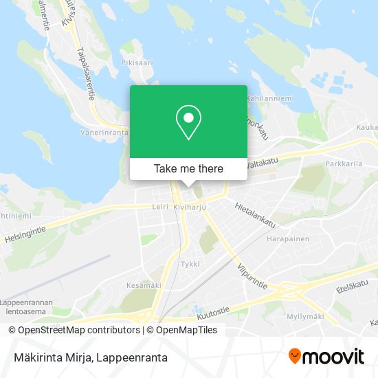 Mäkirinta Mirja map