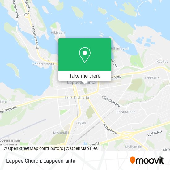 Lappee Church map