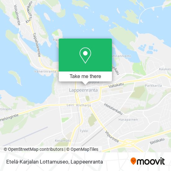 Etelä-Karjalan Lottamuseo map