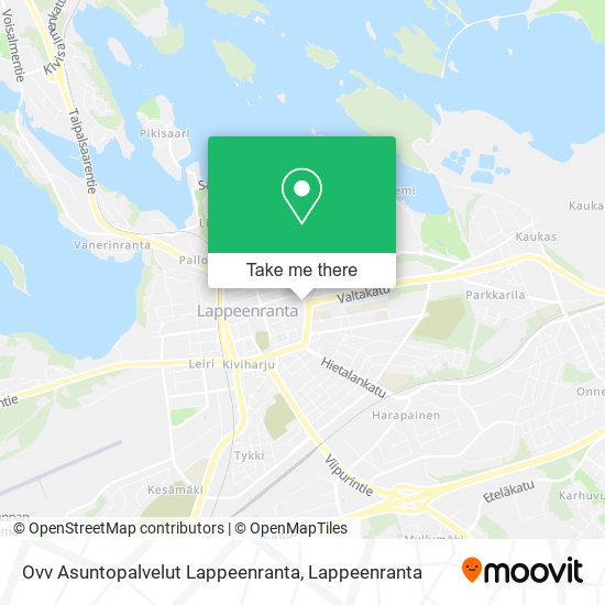 Ovv Asuntopalvelut Lappeenranta map