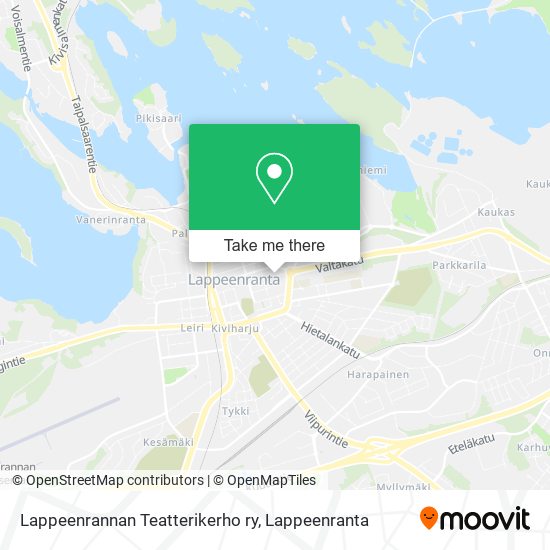 Lappeenrannan Teatterikerho ry map