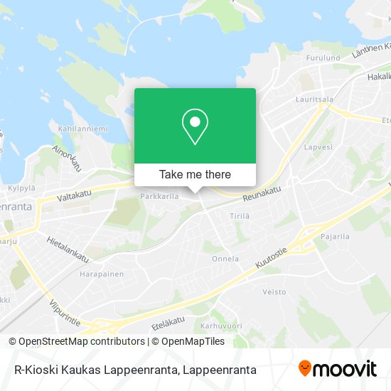 R-Kioski Kaukas Lappeenranta map