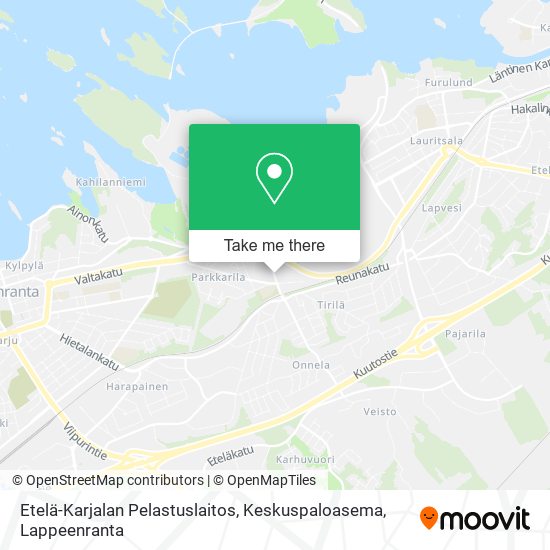 Etelä-Karjalan Pelastuslaitos, Keskuspaloasema map