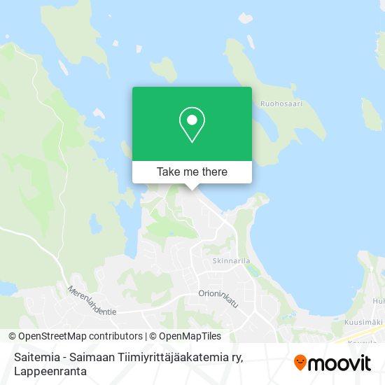 Saitemia - Saimaan Tiimiyrittäjäakatemia ry map