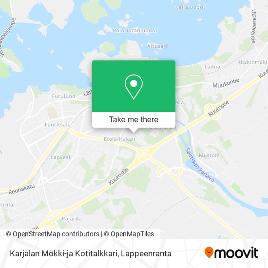Karjalan Mökki-ja Kotitalkkari map