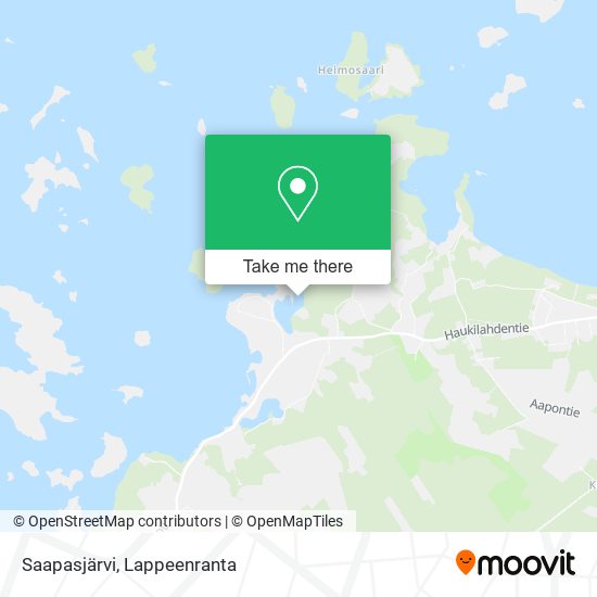 Saapasjärvi map