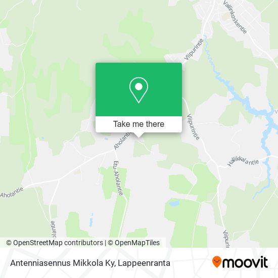 Antenniasennus Mikkola Ky map