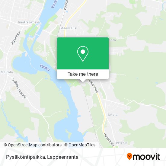 Pysäköintipaikka map