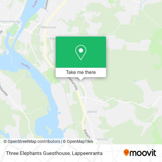 Three Elephants Guesthouse map
