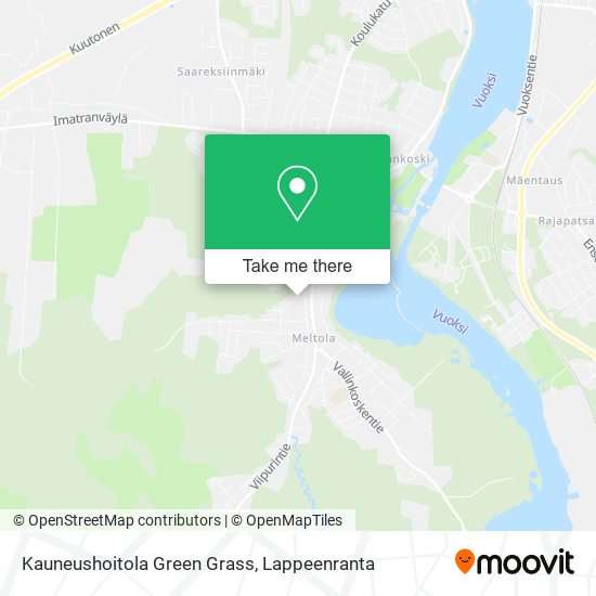 Kauneushoitola Green Grass map