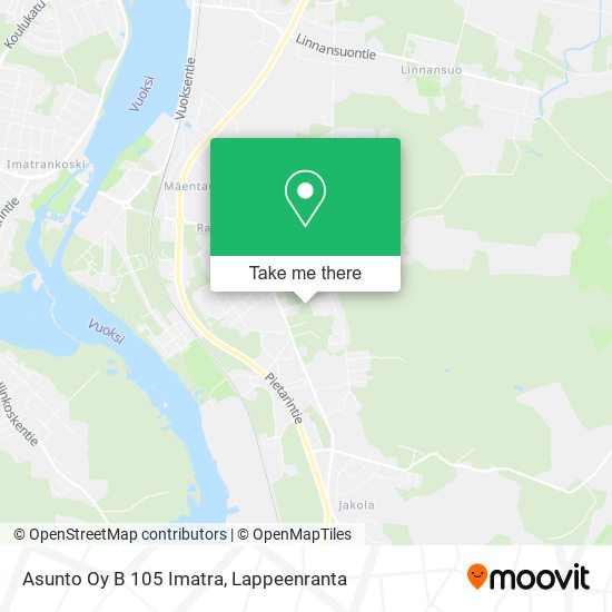 Asunto Oy B 105 Imatra map