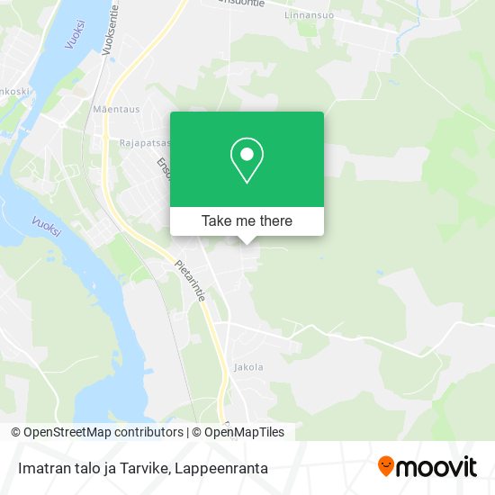 Imatran talo ja Tarvike map