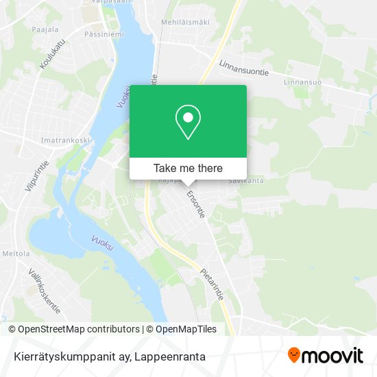 Kierrätyskumppanit ay map