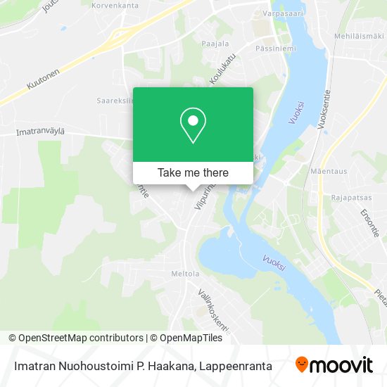 Imatran Nuohoustoimi P. Haakana map