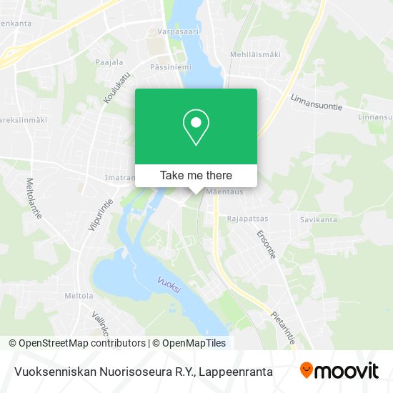 Vuoksenniskan Nuorisoseura R.Y. map