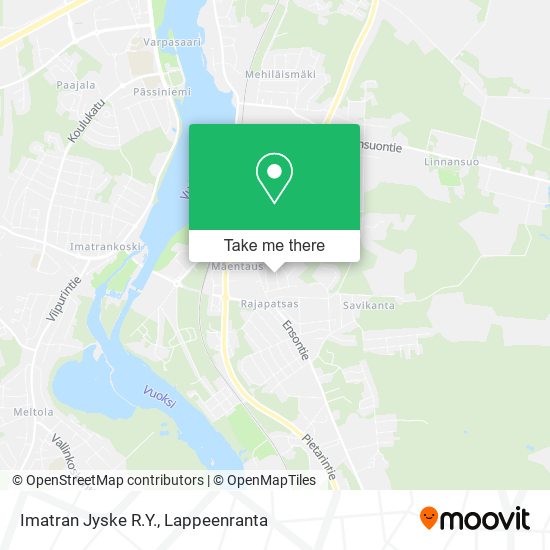 Imatran Jyske R.Y. map