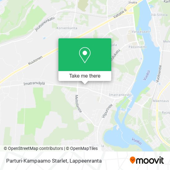 Parturi-Kampaamo Starlet map