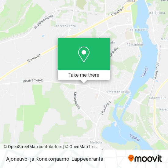 Ajoneuvo- ja Konekorjaamo map