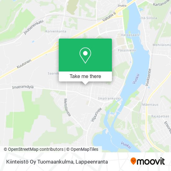 Kiinteistö Oy Tuomaankulma map