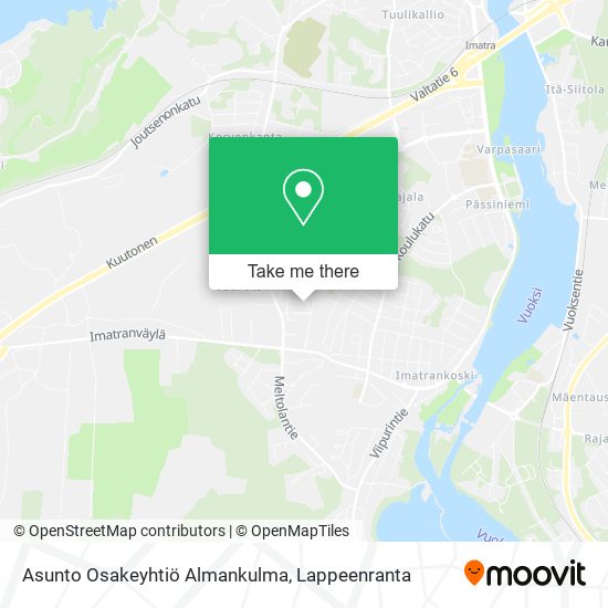 Asunto Osakeyhtiö Almankulma map