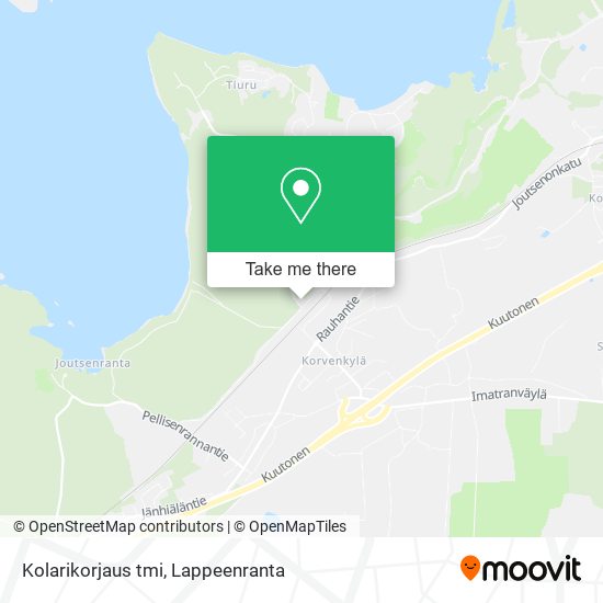 Kolarikorjaus tmi map