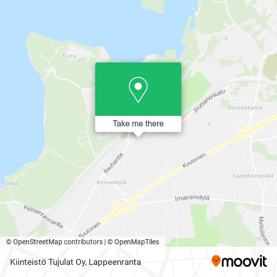 Kiinteistö Tujulat Oy map