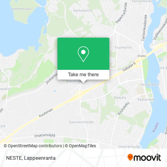 NESTE map