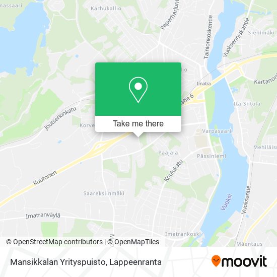 Mansikkalan Yrityspuisto map