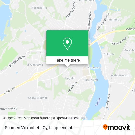 Suomen Voimatieto Oy map