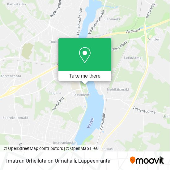 Imatran Urheilutalon Uimahalli map