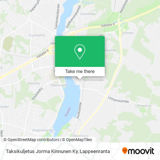 Taksikuljetus Jorma Kinnunen Ky map