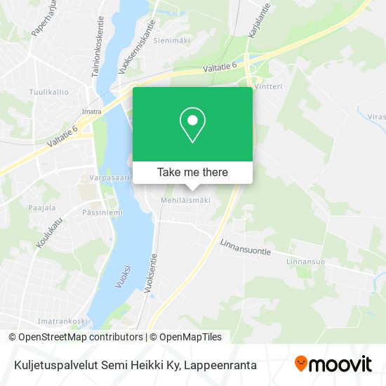 Kuljetuspalvelut Semi Heikki Ky map