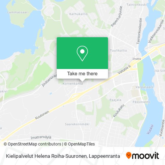 Kielipalvelut Helena Roiha-Suuronen map