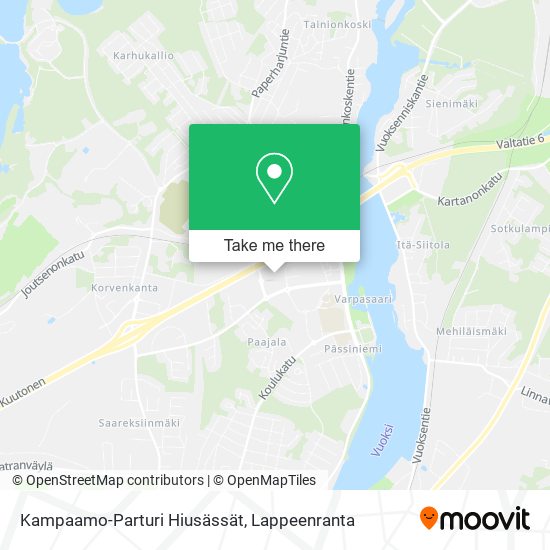 Kampaamo-Parturi Hiusässät map