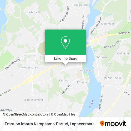 Emotion Imatra Kampaamo-Parturi map