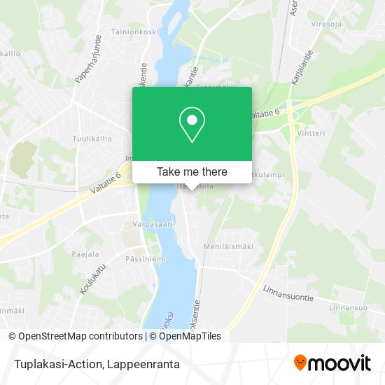 Tuplakasi-Action map