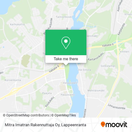 Mitra Imatran Rakennuttaja Oy map