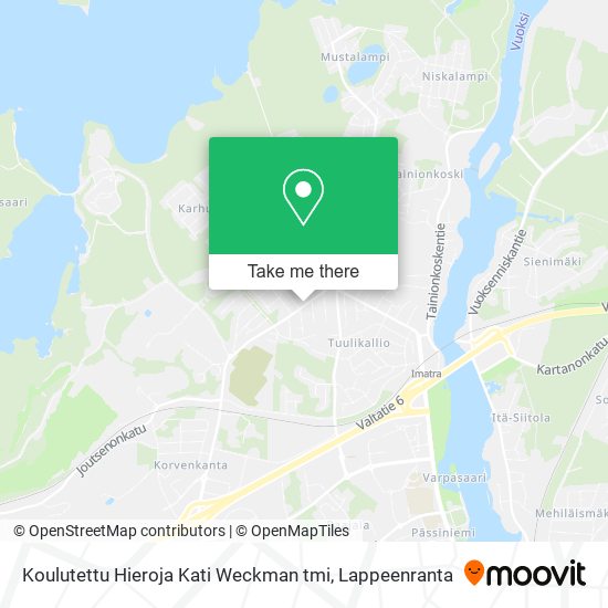 Koulutettu Hieroja Kati Weckman tmi map