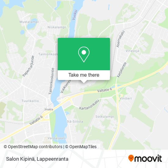 Salon Kipinä map