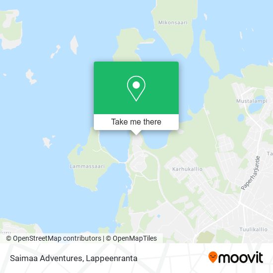 Saimaa Adventures map